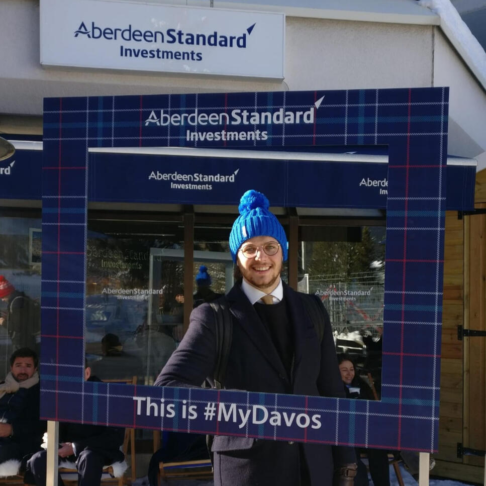 Maxime at Davos